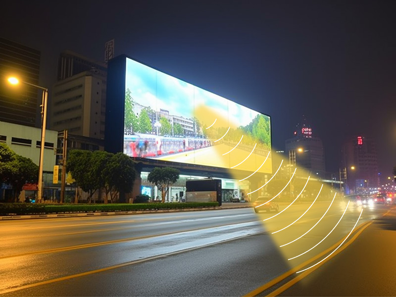 戶外廣告機安裝使用定向揚聲系統(tǒng)