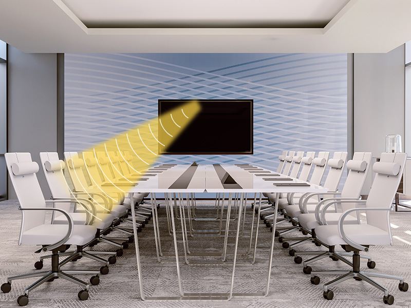 視頻語音會(huì)議使用定向音箱